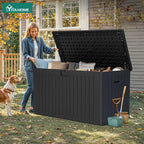 YITAHOME 220 Gallon Double-Wall Deck Box - Image 2