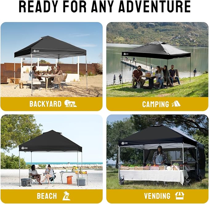 CROWN SHADES 12x12 Pop Up Canopy Tent - Image 5