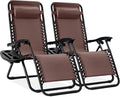 Best Choice Products Set of 2 Adjustable Steel Mesh Zero Gravity Lounge Chair by Unknown