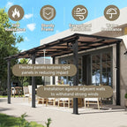 Aoxun 14’x10’ Gazebo for Patio, Gazebo Pergola - Image 6