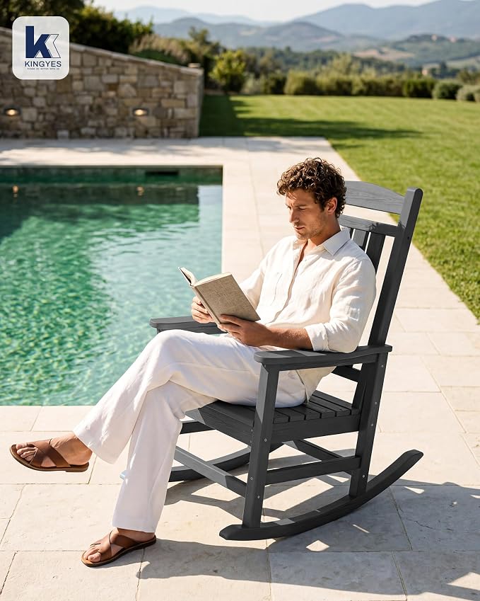 Oversized Outdoor Rocking Chair - Image 2