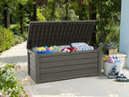 Keter Westwood 150 Gallon Resin Large Outdoor Storage Box - Image 4