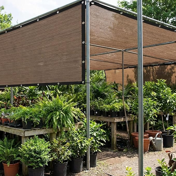 Shade Cloth for Garden, 80% Shade Cloth for Plants, Mesh Tarp, Patio Covers for - Image 4