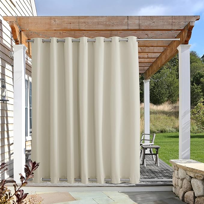 NICETOWN Weighted Outdoor Curtain by NICETOWN