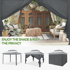 COOS BAY 11x11 Pop Up Gazebo - Image 6