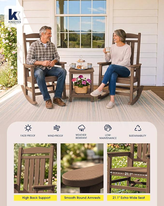 Oversized Outdoor Rocking Chair - Image 6