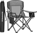 SONGMICS Camping Chair, Folding Oversized Chair, Comfortable and Heavy-Duty by Unknown