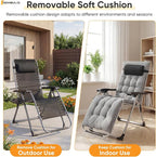 NEWBULIG Zero Gravity Chair, Folding Patio Recliner - Image 7