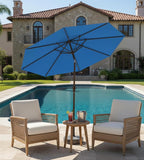 9FT Auto-Tilt Patio Umbrella|Outdoor Market Table Umbrella - Image 6