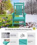 Oversized Outdoor Rocking Chair - Image 5