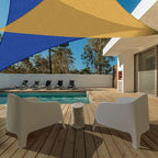AsterOutdoor Sun Shade Sail Triangle 16' x 16' x 16' UV Block Canopy - Image 6
