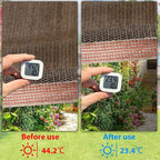 90% Sun Shade Cloth with Grommets, 20 x 20 FT Pergola Replacement Shade Cover - Image 4