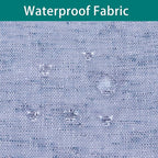 LORDTEX Burlap Linen Look Outdoor Curtain - Image 2