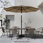9 FT Patio Umbrella for Outdoor, Outdoor Table Umbrella - Image 6