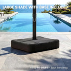10ft Outdoor Umbrellas for Patio - Image 3