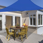 ASTEROUTDOOR Sun Shade Sail Triangle 16' x 16' x 22.64' UV Block Canopy - Image 5