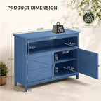 HIPS All-Weather Outdoor Storage Cabinet, Outdoor Sideboard - Image 2