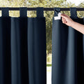 NICETOWN 2 Panels Navy Blue Outdoor Curtainss by NICETOWN
