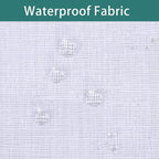 LORDTEX Burlap Linen Look Outdoor Curtain - Image 3