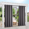 NICETOWN 2 Panels Outdoor Curtains Waterproof Extra Long 108 by NICETOWN