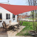 Windscreen4less 9' x 9' x 9' Sun Shade Sail Triangle Outdoor Canopy Cover UV by Windscreen4less