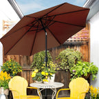 Sunnyglade 9' Patio Umbrella Outdoor Table Umbrella - Image 5