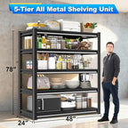 Garage Shelving Heavy Duty，Large Loads Adjustable Garage Storage Shelves - Image 3