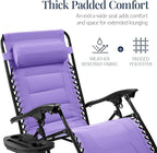 Best Choice Products Oversized Padded Zero Gravity Chair, Folding Outdoor Patio - Image 4