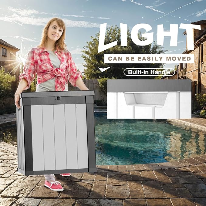 ROJIK Outdoor Storage Housing Deck Box - Image 6