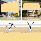 Shade&Beyond Customized Size 21' X 23' Shade Cloth - Image 4