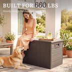 YITAHOME 230 Gallon Extra Large Outdoor Storage Box | Waterproof - Image 7