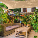 Asteroutdoor Sun Shade Sail Rectangle 10' x 13' UV Block Canopy - Image 9