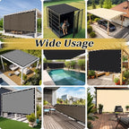 Shade&Beyond Customized Size 22' X 22' Shade Cloth - Image 6