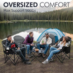 Oversized Camping Chair for Adults 2 Pack - Image 2