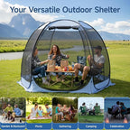 Alvantor Pop Up Screen House Tent, Instant Outdoor Gazebo - Image 7