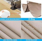 Outdoor Retractable Pergola Canopy 5' x 20' Waterproof Shade Cover - Image 3