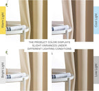 NICETOWN 2 Panels Weighted Blackout Curtains - Image 9