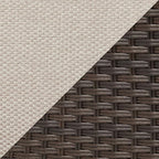 Patio Swivel Rattan Recliner - Image 8