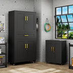 GAIOUS 74” Tall Metal Garage Storage Cabinet - Image 8