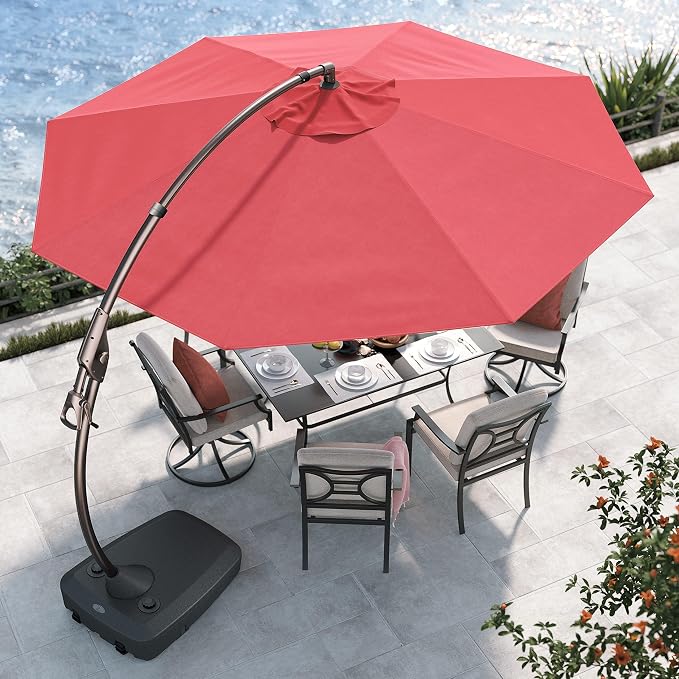 Grand patio 12FT Cantilever Round Umbrella - Image 2