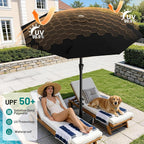 9 FT Patio Umbrella for Outdoor, Outdoor Table Umbrella - Image 4