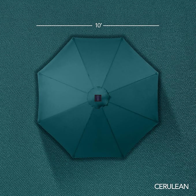 Best Choice Products 10ft Offset Cantilever Hanging Market Patio Umbrella - Image 8