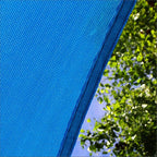 Amgo Custom Size 27' x 27' x 27' Blue Triangle Sun Shade Sail UPF50+ AGTAPT10 - Image 9