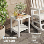 HDPE Rocking Chair Outdoor Set of 2 - Image 4