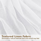Semi Voile White Sheer Outdoor Curtains - Image 6