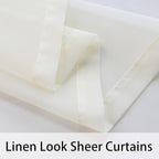 BONZER Waterproof Indoor/Outdoor Sheer Curtains - Image 5