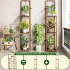 EnHomee 34.2" W Indoor Plant Stand - Image 5