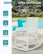 SERWALL 2-Pc Rocking Chair Set - Image 4