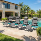 Homall Zero Gravity Chair Patio Folding Lawn Lounge Reclining Chair | - Image 5