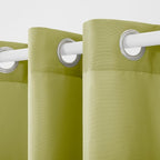 TOWN & COUNTRY BASICS Cabana Solid Heavyweight Indoor Outdoor Curtains - Image 3